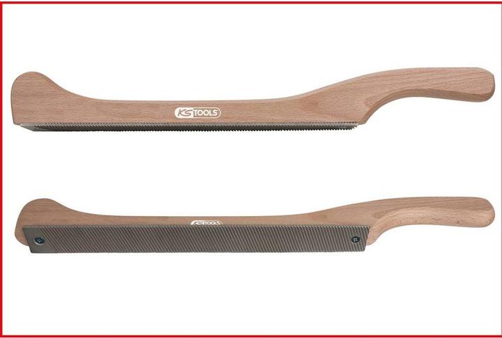 Produktbild KS Tools Karosserie-Feilenblatt, radial verzahnt, Hieb 1 (Hieb 1, 350 mm)