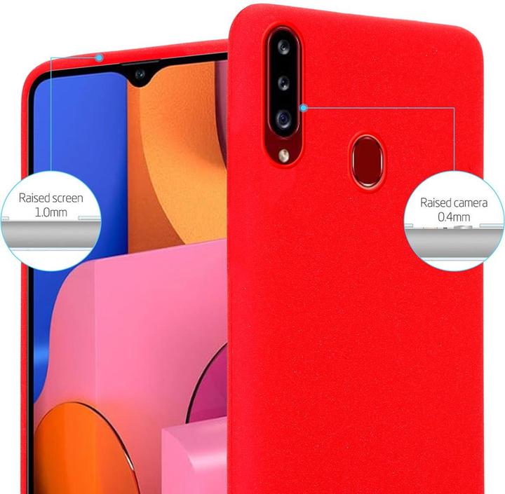 Actual product image Cadorabo TPU Frosted Cover (Samsung Galaxy A20s)