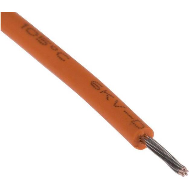 Rs Pro, Kabelleitung, UL3239 Hook-up wire 24AWG Orange 100m (100 m)