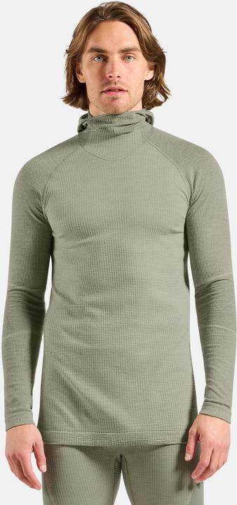 Actual product image Odlo Seamless Performance Wool Funktionsshirt mit Gesichtsschutz (M)