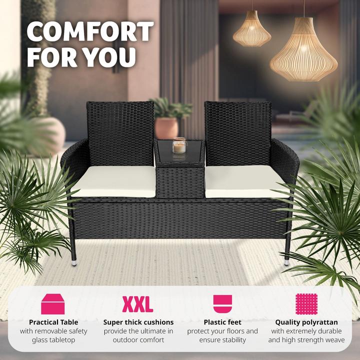 Image du produit tectake Banc de jardin