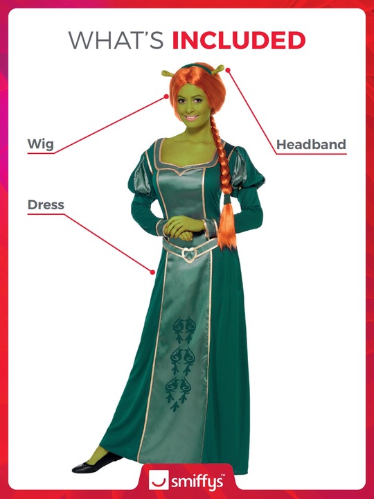 Produktbild Smiffys Shrek Prinzessin Fiona (L)