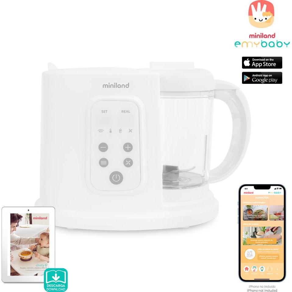 Miniland Bianco Cuocipappa, Chefy 6