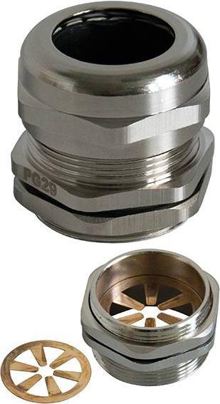 Actual product image Haupa Cable gland PG11 Ms si nickel 250670