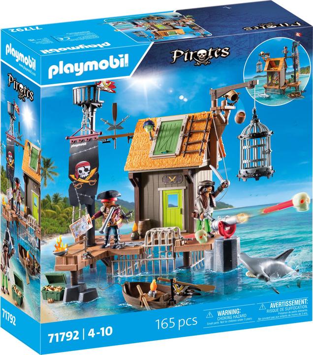 Immagine prodotto Playmobil Porto dei pirati con prigione dei pirati (71792, Pirati Playmobil)