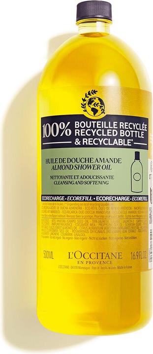 Image du produit L'Occitane Eco-recharge huile de douche amande (500 ml)