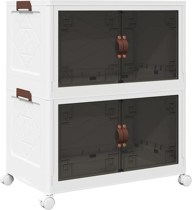 Actual product image vidaXL stapelbare Aufbewahrungsbox (65 cm, 75 l, 1x)