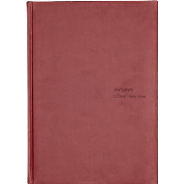 Güss, Agenda, Praxistimer 1T/1S A4 burgund 2023 400Seiten Tucson-Einband (Deutsch, Italienisch, Französisch, Englisch)