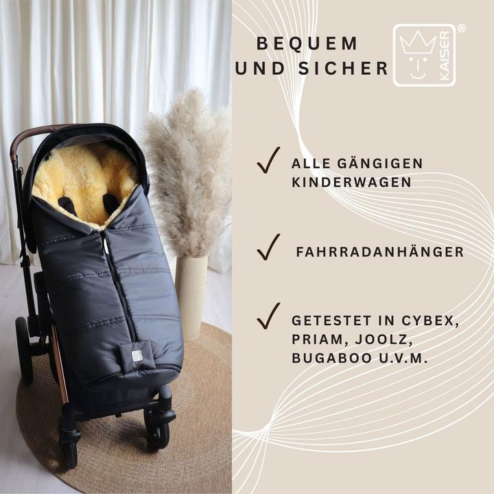 Image du produit Kaiser Baby Kaiser Lammfell Fusssack Iglu 2.0, anthracite