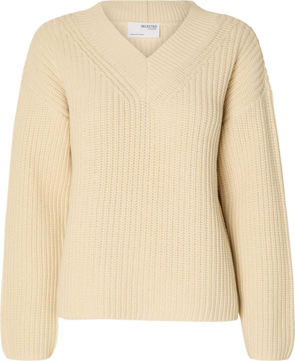 Image du produit Selected Femme Pull en tricot col V (L)