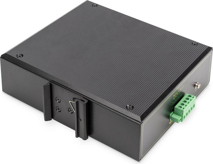 Produktbild Digitus Industrieller 4-Port Gigabit PoE+ Switch mit 2 x SFP Uplink (4 Ports)