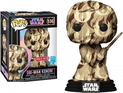 Actual product image Funko POP! Star Wars Obi Wan (536) Artist Series EXM