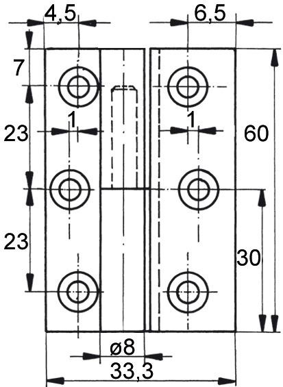 Produktbild FS Möbelbänder (1 Stk.)