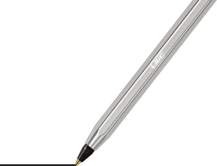 Image du produit Bic Stylo à bille Cristal RE'NEW, noir (Argent, 1 x)