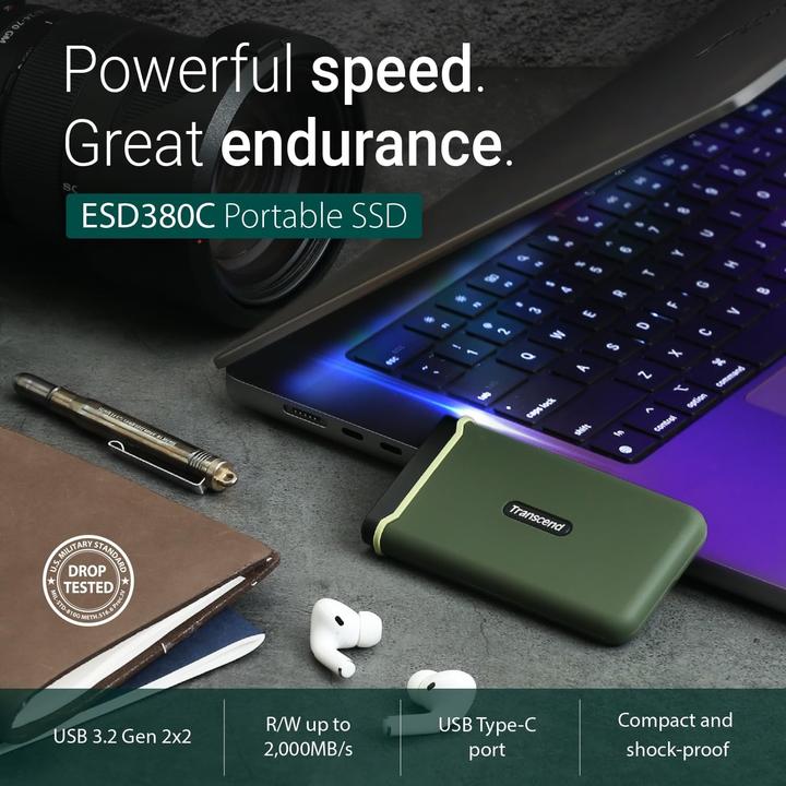 Actual product image Transcend ESD380C (2 TB)