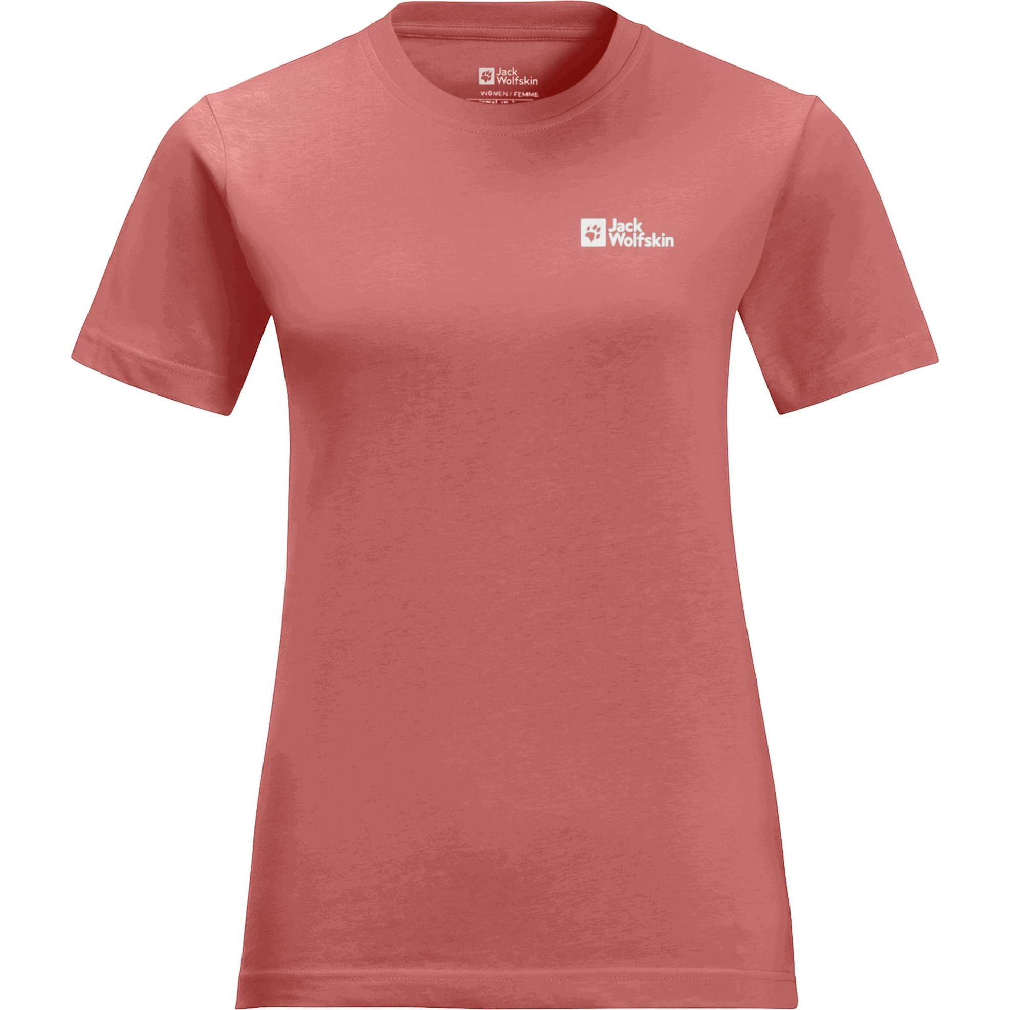 Thumbnail - Jack Wolfskin, Damen, Sportshirt, Essential T W (L), Rot, L
