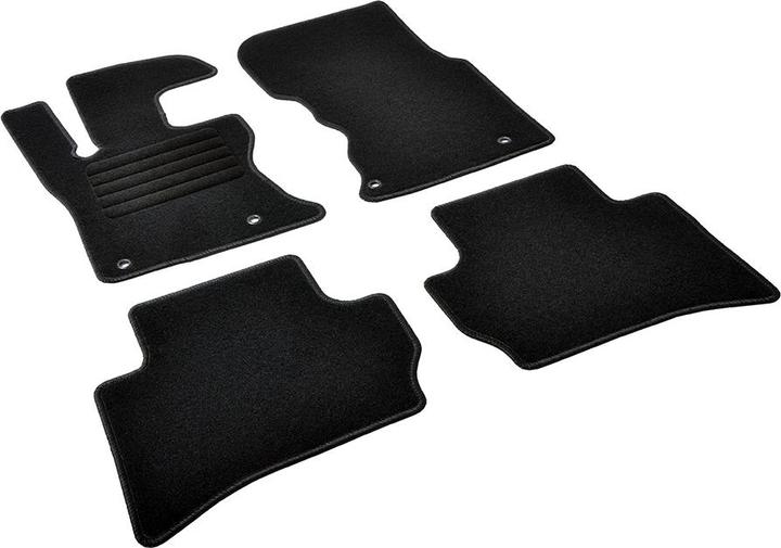 Produktbild Rigum Textil Fussmatten für Jaguar F-Pace / Range Rover Velar ab 2016 (1 Set à 4 Fussmatten)