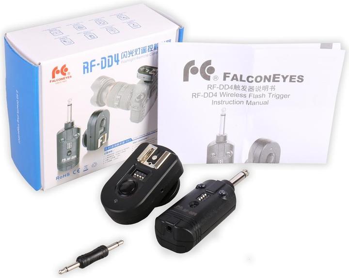 Image du produit Falcon Eyes Kit de déclenchement de flash radio RF-DD2.4 sur pile AAA (Funk)