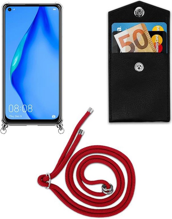 Produktbild Cadorabo TPU Handy Kette SILBER Cover