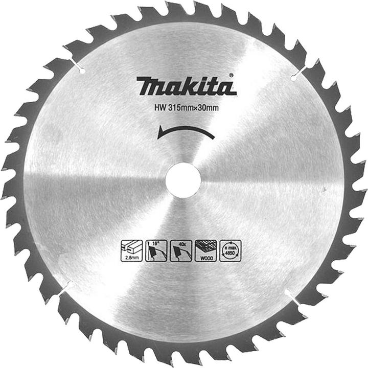 Makita HM saw blade 315x30x40Z