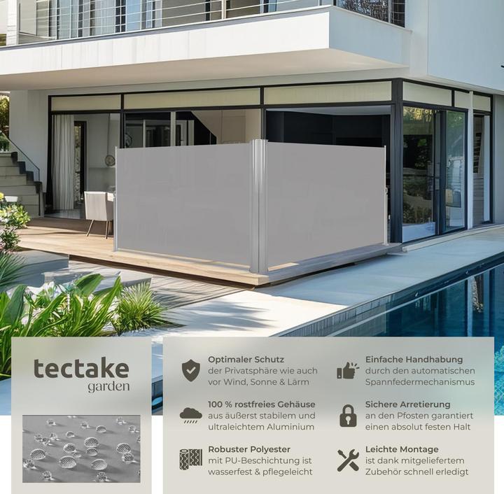 Image du produit tectake Paravent (6 m)