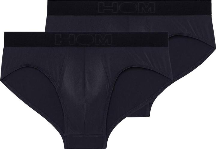 Produktbild HOM - Supersoft - Mini Slip / Unterhose - 2er Pack (M Schwarz) (2er Pack, M)