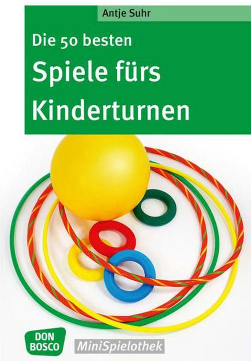 Actual product image The 50 best games for children gymnastics (German)