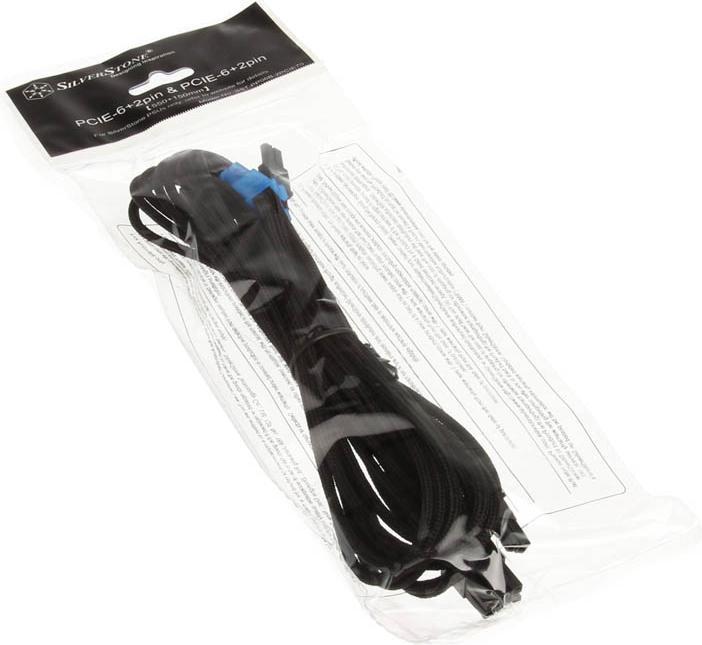Produktbild Silverstone 6+2-PCIe-Kabel (2x) für modulare Netzteile
