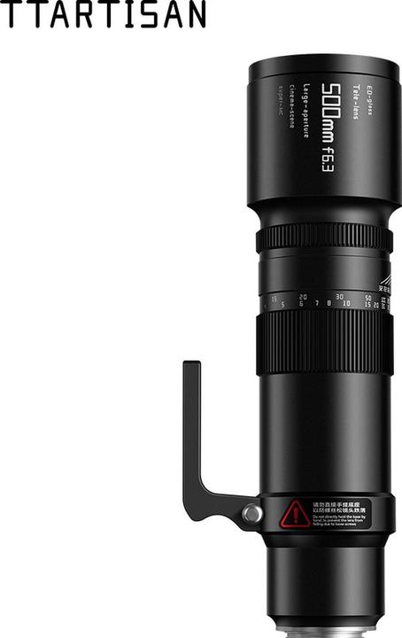 Image du produit TTArtisan Téléobjectif 500mm f/6,3 ED pour Canon EF (Canon EF, Plein format)