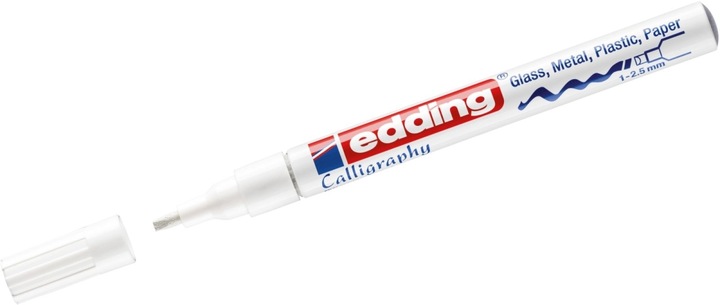 Image du produit Edding Feutre (Blanc, 2.50 mm, 1 x)