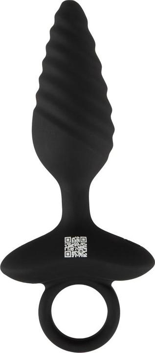 Produktbild Anos Flexible Butt Plug Twisted Design with Vibrations