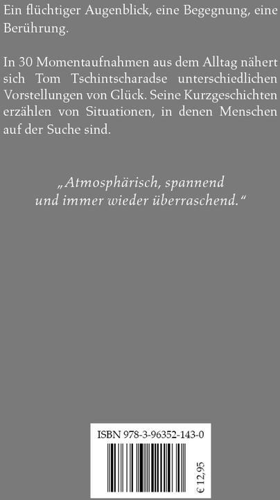 Produktbild Glck ist nicht zu fassen (Deutsch, Tom Tschintscharadse, 2025)