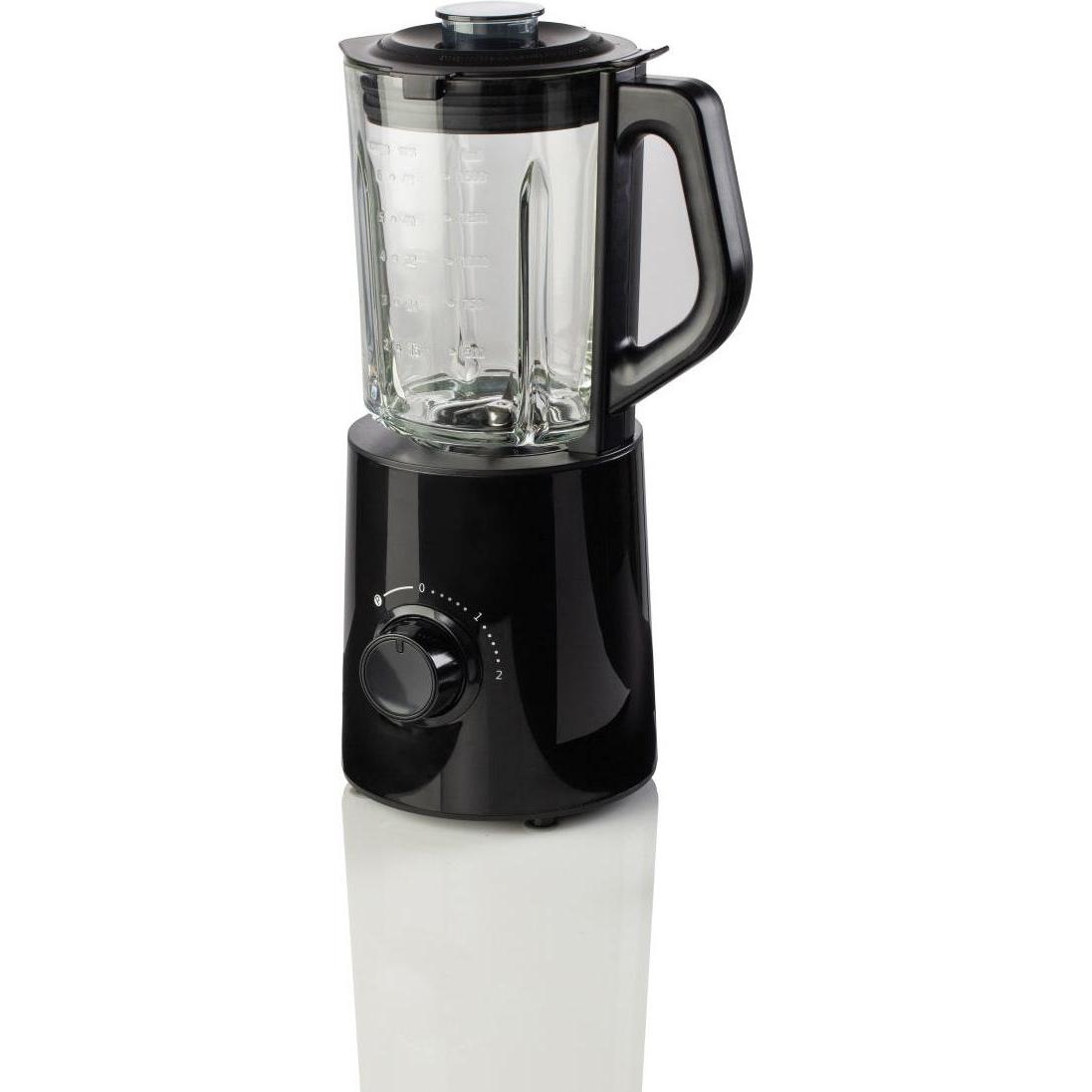 Gorenje B800GBK Blender, Stand, Power 800 W, 2 speeds, Glass jug 1.5 L, Black, Standmixer, Silber