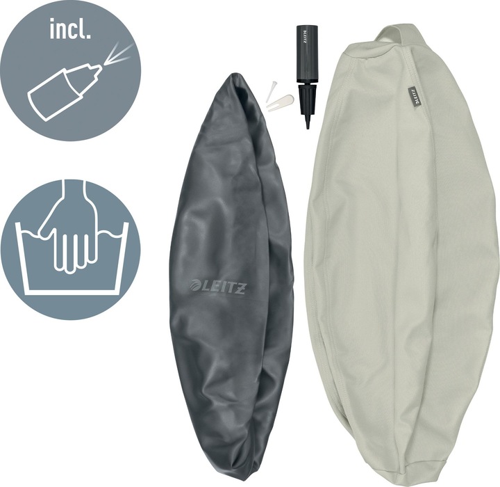 Immagine prodotto Leitz Sedile Ball Active Ø 75cm grigio chiaro (75 cm)