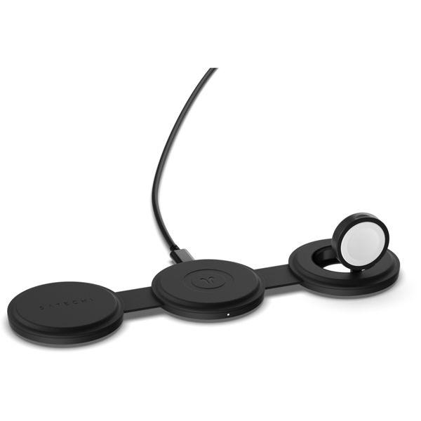 Productafbeelding Satechi OntheGo 3-in-1 Wireless Charger mit Qi2 (15 W)