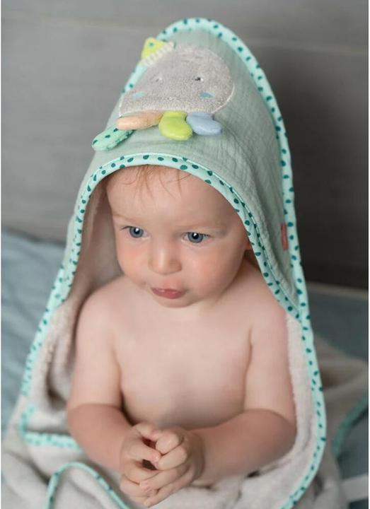 Actual product image Fehn Baby hooded cloth octopus