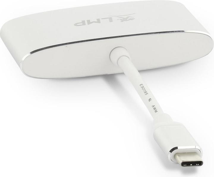 Produktbild LMP USB-C 3.1 zu VGA&USB3.0 Adapter (USB 3.0, USB Typ-C, VGA, 8 cm)