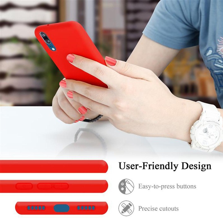 Produktbild Cadorabo TPU Liquid Silicone Case Cover (Cubot P20)