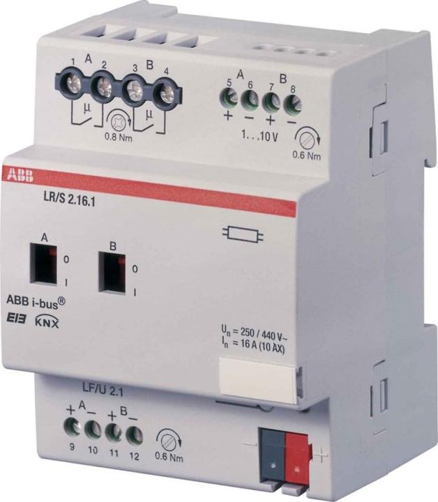 Actual product image Busch-Jaeger LR/S 2.16.1 LR/S 2.16.1 Light controller/switching dimming actuator (Dimming actuator)