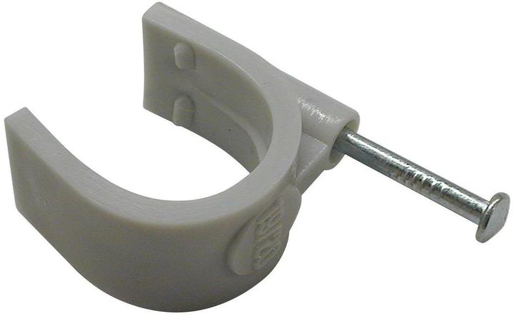 Actual product image Steffen Pipe nail clamp M16 plastic