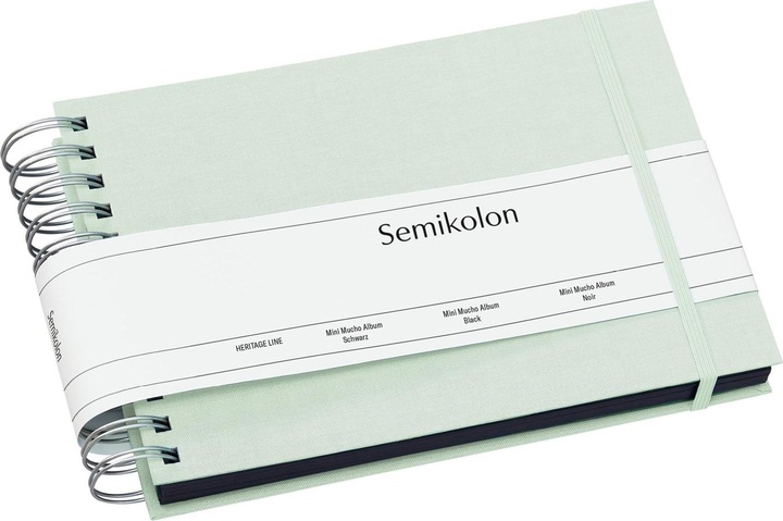 Produktbild Semikolon FOTORINGBUCH 25x16 45bSCHW MOSS (9 x 13 cm)