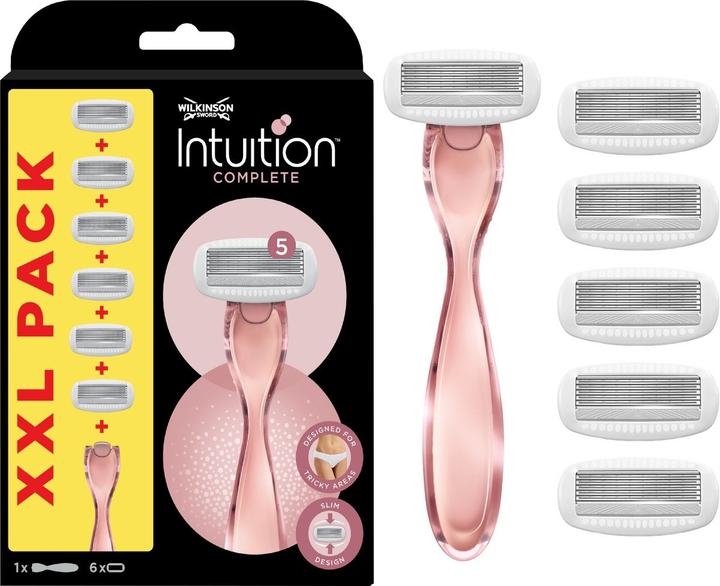 Actual product image Wilkinson WILKINSON Sword Intuition Complete maszynka do golenia + wymienne ostrza 5szt.