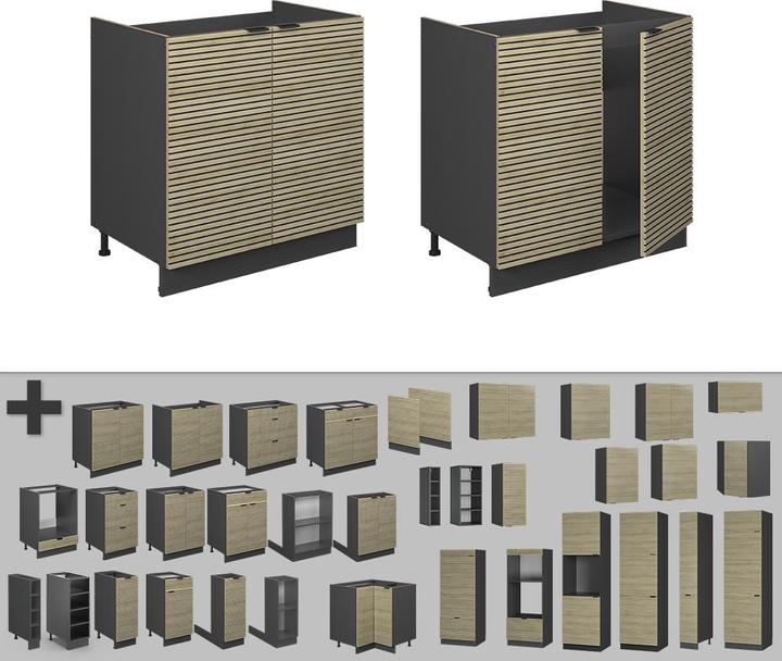 Produktbild Vicco Küchenschränke Fame-Line