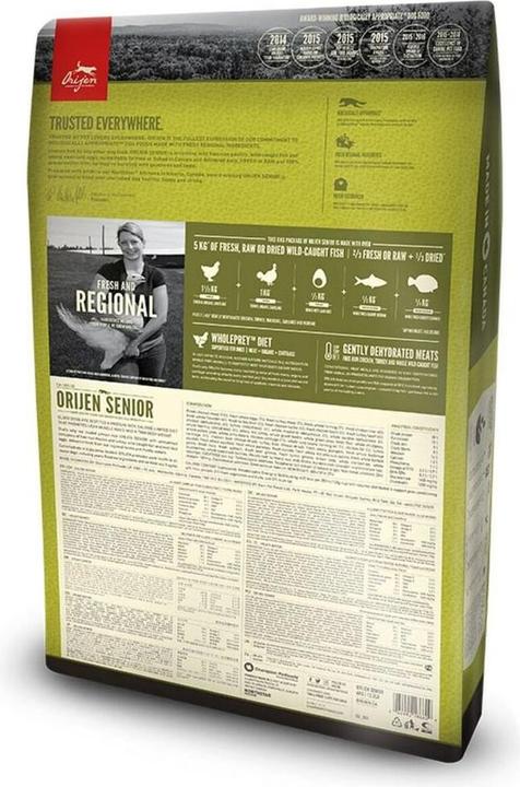 Actual product image Orijen Senior Dog (Senior, 1 pcs., 6000 g)