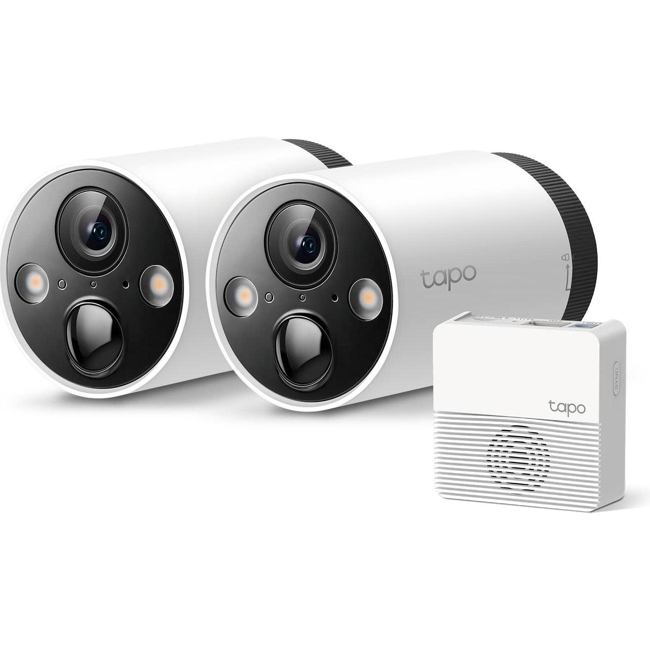 TP-Link Tapo C420S2 (2560 x 1440 Pixels), Netzwerkkamera, Weiss