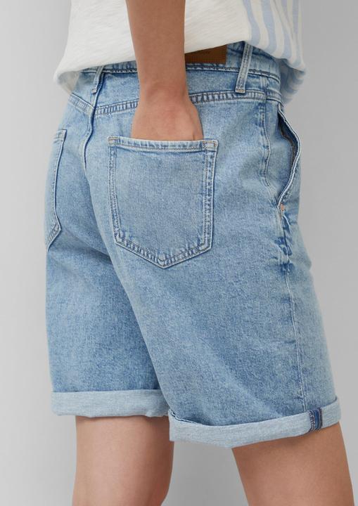 Actual product image S.Oliver Jeans-Hose Bermuda-Jeans / Relaxed Fit / High Rise / Barrel Leg (34)