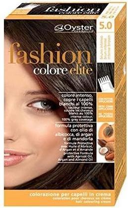 Oyster Cosmetics Oyster Fashion Elite Professionale 5-0 Castano Chiaro Prodotti Capelli (Haarpflege Set)