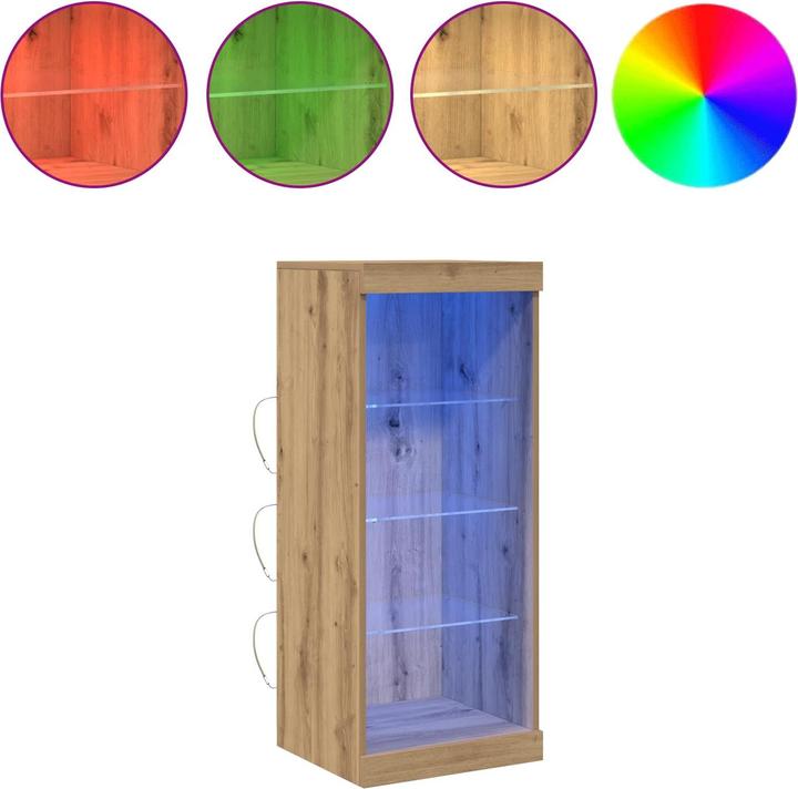 Produktbild vidaXL LED-Sideboard (41 x 37 x 100 cm)