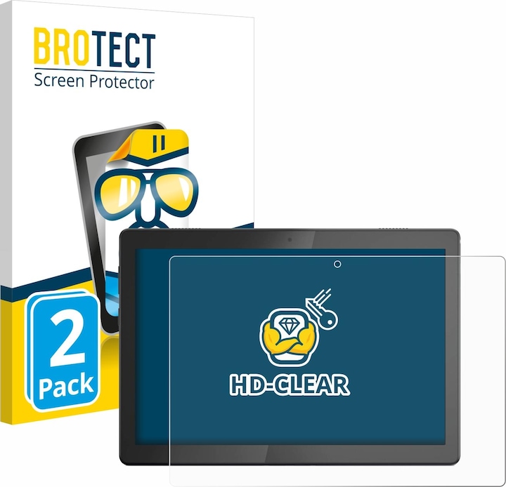 Produktbild BROTECT Schutzfolie Displayschutz Klar (2 Stück, Tab M10 TB-X505F)