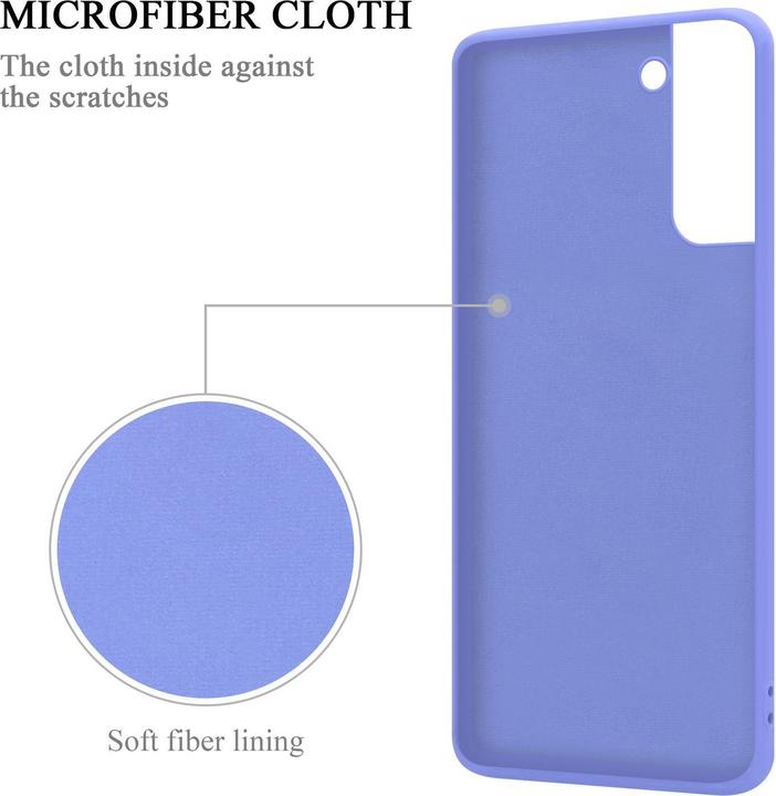 Produktbild Cadorabo HülleTPU im Liquid Schutz Case Silikon Design mit Ring (Samsung Galaxy S24+)